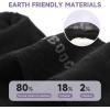 imageBAMBOO COOL Womens Ankle Athletic Running Socks Low Cut Socks For Ladies Cushioned Breathable Comfort for Sports 6 PackBlack8