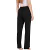 imageBAMBOO COOL Women Pajama Pants Casual Pj Pants with Pockets Comfy Lounge Sleep Bottoms Workout Yoga SweatpantsPantsdblack 1pack