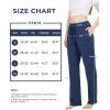 imageBAMBOO COOL Women Pajama Pants Comfy Lounge Sleep Bottoms Casual Pj Pants with Pockets and Stretch DrawstringPantsbnavy Blue 1pack