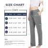 imageBAMBOO COOL Women Pajama Pants Comfy Lounge Sleep Bottoms Casual Pj Pants with Pockets and Stretch DrawstringPantscdark Grey 1pack