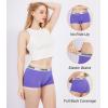imageBAMBOO COOL Womens Bamboo Boxer Briefs Underwear Soft Stretch Boy Shorts Panties for WomenMulticoloured Bbright5pack