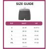 imageBAMBOO COOL Womens Bamboo Boxer Briefs Underwear Soft Stretch Boy Shorts Panties for WomenMulticoloured C5pack