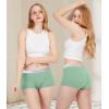 imageBAMBOO COOL Womens Bamboo Boxer Briefs Underwear Soft Stretch Boy Shorts Panties for WomenMulticoloured D5pack