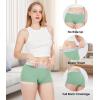 imageBAMBOO COOL Womens Bamboo Boxer Briefs Underwear Soft Stretch Boy Shorts Panties for WomenMulticoloured D5pack