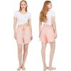 imageBAMBOO COOL Womens Pajama Shorts Comfy Lounge Shorts Drawstring Pj Pants Sleep Shorts with Pockets Pack of 3Shortsapinkbluegreen 3pack