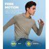 imageBAMBOO COOL Mens UPF 50 Athletic Hoodies Soft Casual Hooded Sweatshirts Long Sleeve Pullover Sun Protection Hoodie TopsArmy Gray