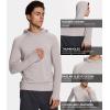 imageBAMBOO COOL Mens UPF 50 Athletic Hoodies Soft Casual Hooded Sweatshirts Long Sleeve Pullover Sun Protection Hoodie TopsSilver Gray