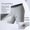 imageBAMBOO COOL Mens Ultra Breathable UnderwearNo Riding Up Boxer Briefs with ComfortFlexible WaistbandMultipack04blackBlueBrownGrey 4 Pack