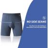 imageBAMBOO COOL Mens Ultra Breathable UnderwearNo Riding Up Boxer Briefs with ComfortFlexible WaistbandMultipack07greyDark BlueBlack4 Pack