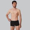 imageBAMBOO COOL Mens Ultra Breathable UnderwearNo Riding Up Boxer Briefs with ComfortFlexible WaistbandMultipack17black  4 Pack