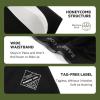 imageBAMBOO COOL Mens Ultra Breathable UnderwearNo Riding Up Boxer Briefs with ComfortFlexible WaistbandMultipack17black  4 Pack