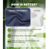 imageBAMBOO COOL Womens Underwear High Waisted Briefs Full Coverage Soft and Breathable Panties 5PackMulticolor A5pack