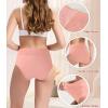 imageBAMBOO COOL Womens Underwear High Waisted Briefs Full Coverage Soft and Breathable Panties 5PackMulticolor B5pack