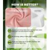 imageBAMBOO COOL Womens Underwear High Waisted Briefs Full Coverage Soft and Breathable Panties 5PackMulticolor B5pack