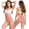 imageBAMBOO COOL Womens Underwear High Waisted Briefs Full Coverage Soft and Breathable Panties 5PackMulticolor B5pack