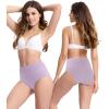 imageBAMBOO COOL Womens Underwear High Waisted Briefs Full Coverage Soft and Breathable Panties 5PackMulticolor C5pack