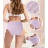 imageBAMBOO COOL Womens Underwear High Waisted Briefs Full Coverage Soft and Breathable Panties 5PackMulticolor C5pack