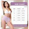 imageBAMBOO COOL Womens Underwear High Waisted Briefs Full Coverage Soft and Breathable Panties 5PackMulticolor C5pack