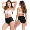 imageBAMBOO COOL Womens Underwear High Waisted Briefs Full Coverage Soft and Breathable Panties 5PackMulticolor D5pack