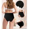 imageBAMBOO COOL Womens Underwear High Waisted Briefs Full Coverage Soft and Breathable Panties 5PackMulticolor D5pack