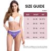 imageBAMBOO COOL Womens Underwear Soft Bikini High Cut Panties Stretch Moisture Wicking Panties for Women 5PackMulticoloured B5pack