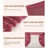 imageBAMBOO COOL Womens Underwear Soft Lace Panties Hipster Ladies Underpants Full Coverage Briefs 6PackMulticolor B5pack