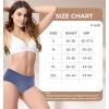 imageWomens Underwear Breathable Mesh MoistureWicking Briefs Keeps You Cool Soft ampamp Lightweight Ladies Panties 6PackMulticoloured A5pack