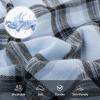 imageBAMBOO COOL Mens Pajama Shorts Plaid Sleep Short Pants with Pockets Soft Lounge Woven Pajamas Bottoms for Men2 Packc