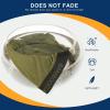 imageBAMBOO COOL Mens Underwear Breathable Boxer Briefs with Fly MoistureWicking Lightweight Underwear 7Pack1cobaltredYellowishbrownArmygreenLightblueNavyDarkpurpleBlack