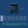 imageBAMBOO COOL Mens Underwear Breathable Boxer Briefs with Fly MoistureWicking Lightweight Underwear 7Pack3gray2blue2black7 Pack