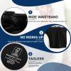 imageBAMBOO COOL Mens Underwear Breathable Boxer Briefs with Fly MoistureWicking Lightweight Underwear 7Pack7black7 Pack