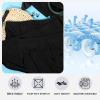 imageBAMBOO COOL Mens Underwear Briefs Fabric Covered Waistband Underwear Breathable Briefs with 3D Pouch Tagless Panties for MenBlack6pack
