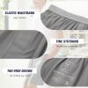 imageBAMBOO COOL Mens Pajama bottoms Soft Comfy Breathable Lightweight Lounge Sleepwear Pajamas Shorts with pockets 2 PackBw2bnavy Bluegray