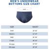 imageBAMBOO COOL Mens Tagless Briefs Coverd Waistband Comfort Soft Underwear with Contour Pouch Breathable Underpants MultipacksBlack