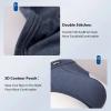 imageBAMBOO COOL Mens Tagless Briefs Coverd Waistband Comfort Soft Underwear with Contour Pouch Breathable Underpants MultipacksBlue brown gray purple