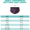 imageBAMBOO COOL Mens Underwear Briefs Comfortable Tagless Briefs MoistureWicking Underwear No Fly Mens BriefsGray red brown blue purple7pack