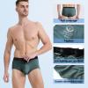 imageBAMBOO COOL Mens Underwear Briefs Dual Pouch Briefs Ultra Soft Breathable Briefs Horizontal Fly UnderwearTurquoise dark Green dark Blue purple