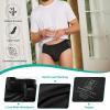 imageBAMBOO COOL Mens Underwear Briefs Soft Breathable Briefs Underwear Contour Pouch No Fly Mens Briefs4black
