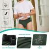 imageBAMBOO COOL Mens Underwear Briefs Soft Breathable Briefs Underwear Contour Pouch No Fly Mens BriefsBlack gray blue green
