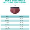 imageBAMBOO COOL Mens Underwear Briefs Soft Breathable Briefs Underwear Contour Pouch No Fly Mens BriefsDark Blue purple red light Blue