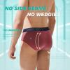 imageBAMBOO COOL Mens Underwear Briefs Soft Breathable Briefs Underwear Contour Pouch No Fly Mens BriefsDark Blue purple red light Blue