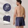 imageBAMBOO COOL Mens Boxer Short 3Pack Bamboo Boxers for Men Classic Relaxed Fit Stretch ShortIndigoNavyDarkgrayCarbon GreyBlack5pack