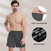 imageBAMBOO COOL Mens Boxer Short 3Pack Bamboo Boxers for Men Classic Relaxed Fit Stretch ShortStripes3pack