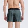 imageBAMBOO COOL Mens Boxer Shorts Underwear Soft Comfortable Breathable Classic Casual Loose Stretch Knit Short 3 PackBnavy Bluegreenlight Gray3pack