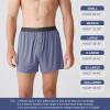 imageBAMBOO COOL Mens Boxer Shorts Underwear Soft Comfortable Breathable Knit Boxers Short for Men 3 or 5 PackBlack  Navy  Light Grey  Cement Grey  Grey Blue 5pack