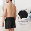 imageBAMBOO COOL Mens Boxer Shorts Underwear Soft Comfortable Breathable Knit Boxers Short for Men 3 or 5 PackBlack 5pack