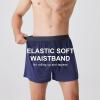 imageBAMBOO COOL Mens Boxer Shorts Underwear Soft Comfortable Breathable Knit Boxers Short for Men 3 or 5 PackNavy  Black  Red3pack