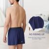 imageBAMBOO COOL Mens Boxer Shorts Underwear Soft Comfortable Breathable Knit Boxers Short for Men 3 or 5 PackNavy  Black  Red3pack