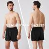 imageBAMBOO COOL Mens Boxers Short Boxer for Men Soft Comfortable Casual Breathable Underwear 3 Pack or 5 PackBblack3pack