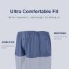 imageBAMBOO COOL Mens Boxers Short Boxer for Men Soft Comfortable Casual Breathable Underwear 3 Pack or 5 PackCblack Grey  Grey  Purple  Blue  Black5pack